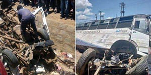 PHOTOS: 14 People Died on Spot as Pwani University Bus Collides with Matatu